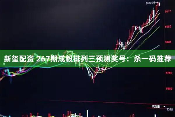 新玺配资 267期成毅排列三预测奖号：杀一码推荐